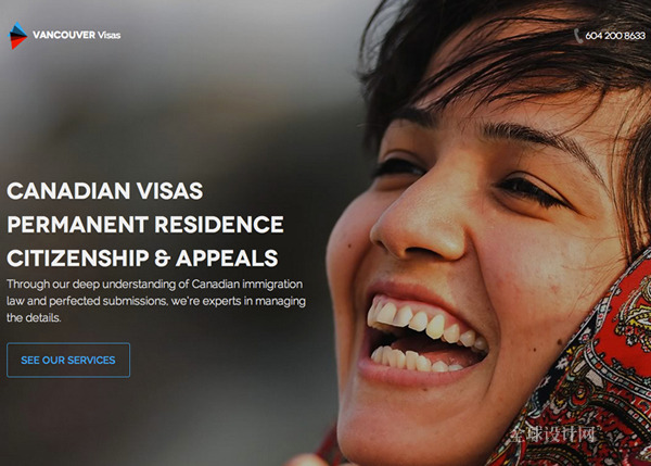 扁平化UI网站设计作品欣赏